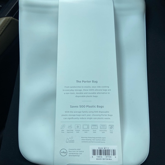 Porter Silicone Storage Bag - 46oz - Picture 2 of 6